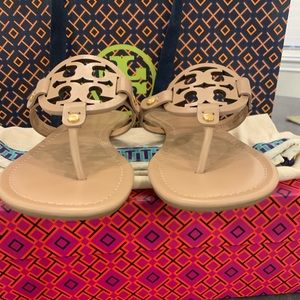 Tory Burch Miller Sandals Color: Light Makeup